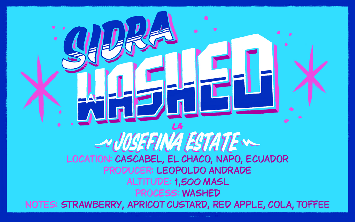 Ecuador La Josefina Estate Sidra Washed