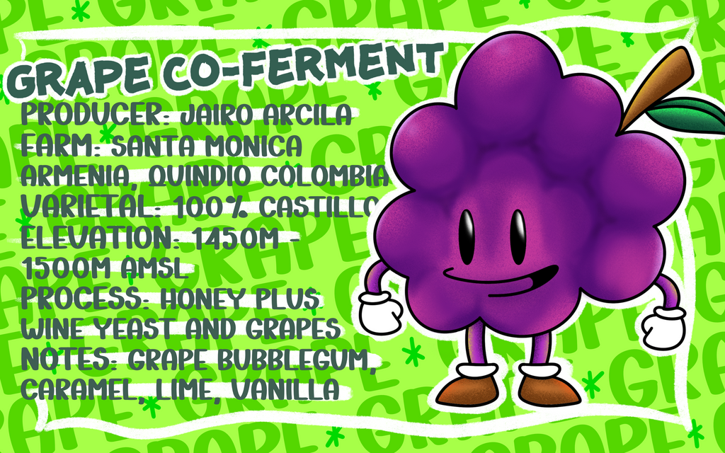 Jairo Arcila Grape Co-Ferment