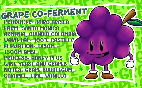 Jairo Arcila Grape Co-Ferment