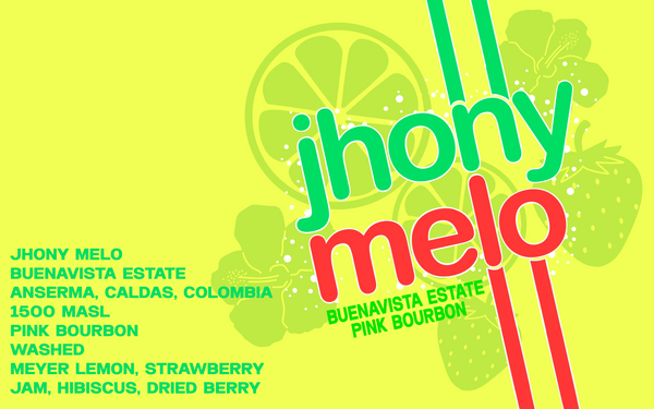 Jhony Melo  Pink Bourbon Buena Vista Estate. Caldas, Colombia (Copy)