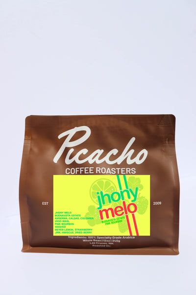 Jhony Melo  Pink Bourbon Buena Vista Estate. Caldas, Colombia
