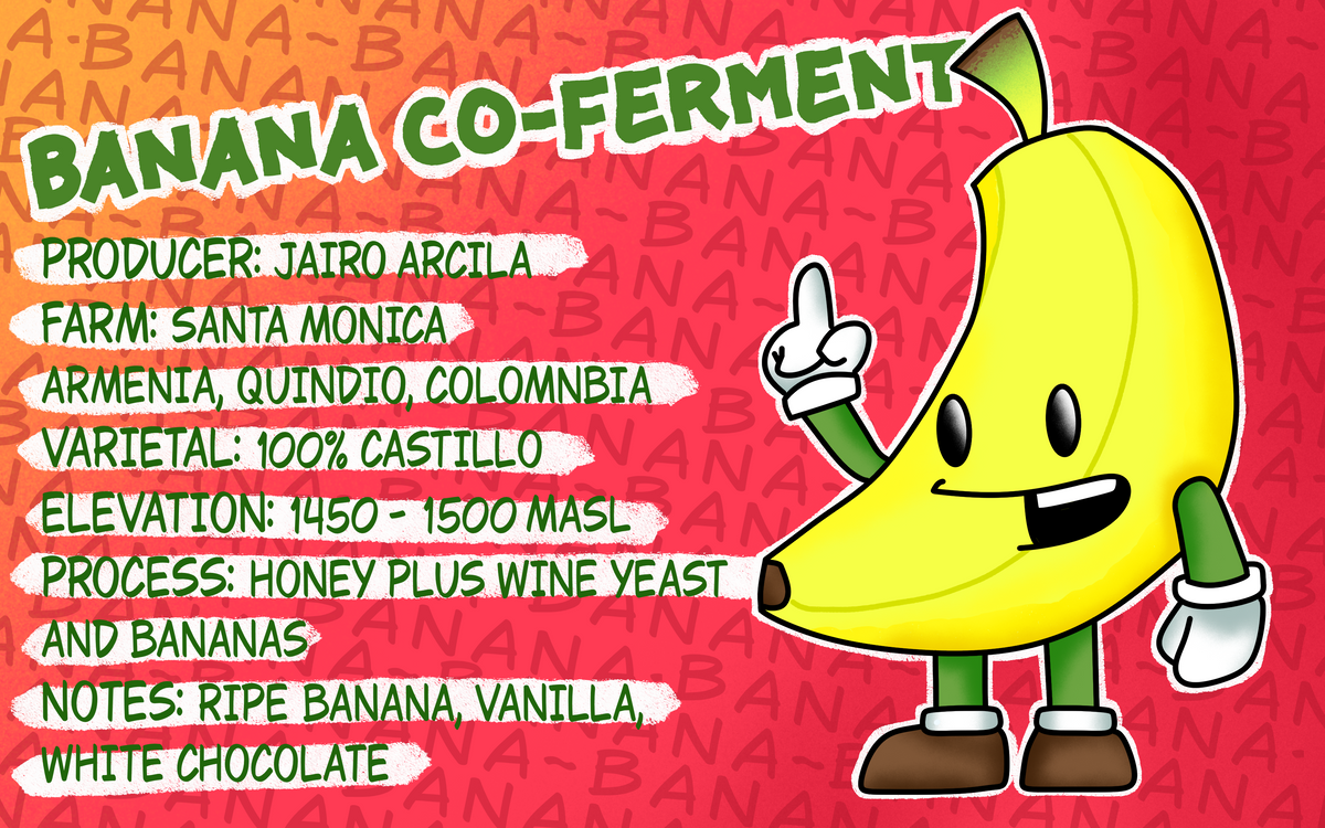 Jairo Arcila Banana Co-ferment